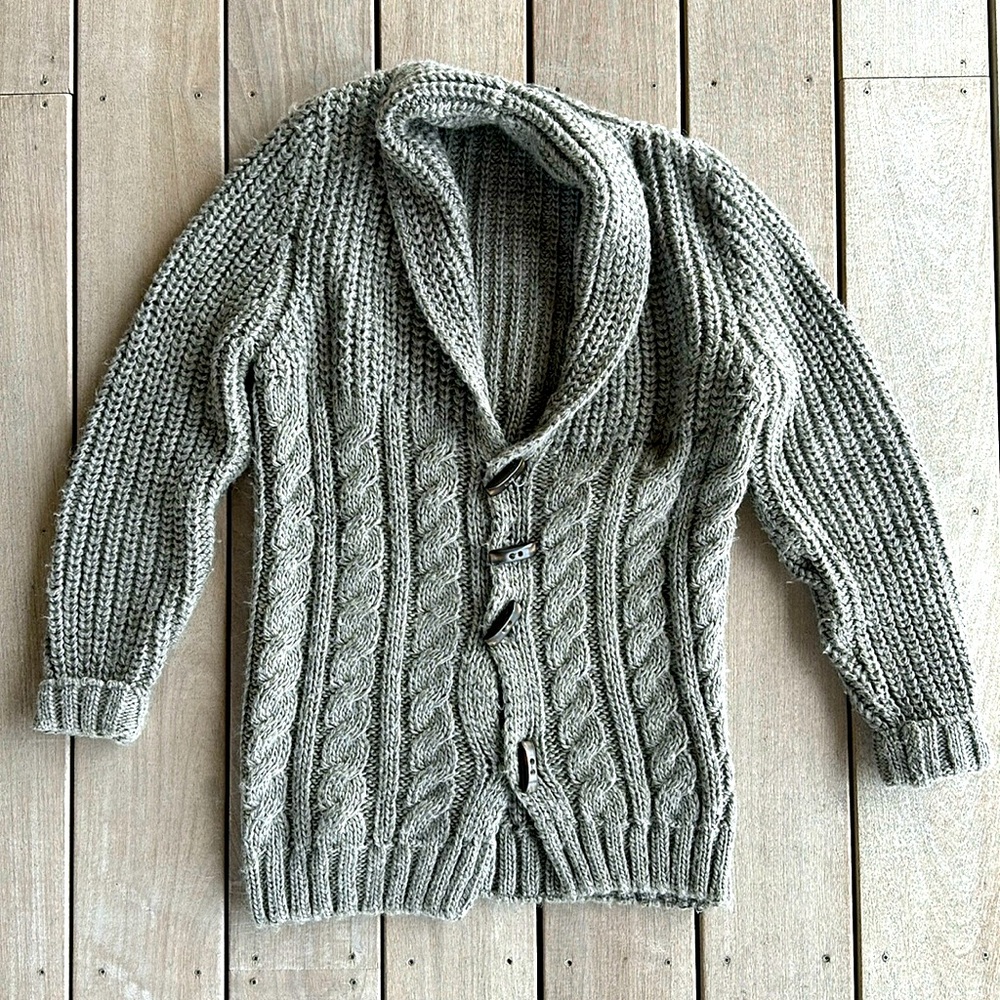Zara Man Sports classic cardigan.